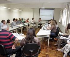 Secretária da Família e Desenvolvimento Social e presidente do Provopar Estadual, Fernanda Richa, participa da reunião da CIB.Foto:Rogério Machado/SEDS